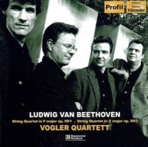 Ludwig Van Beethoven/Quartets Op.59/1 F-Dur 59/3 C-@Vogler Quartet