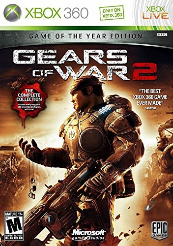 Xbox 360 Gears Of War 2 Game Of The Ye Microsoft Corporation M 