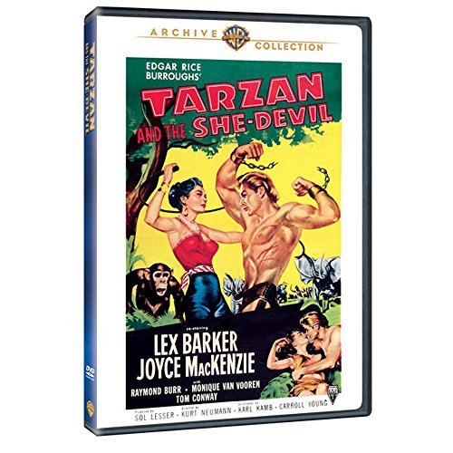 Tarzan & The She-Devil/Barker/Mackenzie/Burr@Bw/Dvd-R@Nr