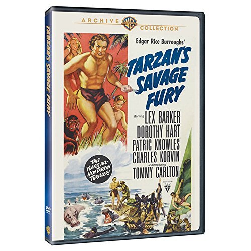 Tarzan's Savage Fury/Barker/Hart/Knowles@MADE ON DEMAND@This Item Is Made On Demand: Could Take 2-3 Weeks For Delivery