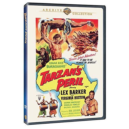 Tarzan's Peril/Barker/Huston/Macready@Bw/Dvd-R@Nr