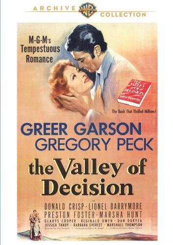 Valley Of Decision/Garson/Peck@MADE ON DEMAND@This Item Is Made On Demand: Could Take 2-3 Weeks For Delivery