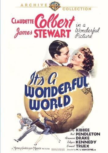 It's A Wonderful World Colbert Stewart Kibbee Bw DVD R Nr 