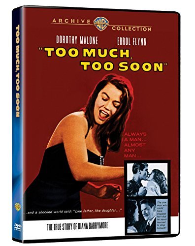Too Much Too Soon Malone Flynn Zimbalist DVD Mod This Item Is Made On Demand Could Take 2 3 Weeks For Delivery 