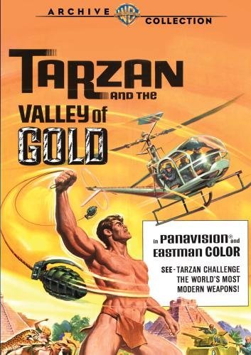 Tarzan & The Valley Of Gold Henry Kovack Opatashu Ws DVD R Nr 