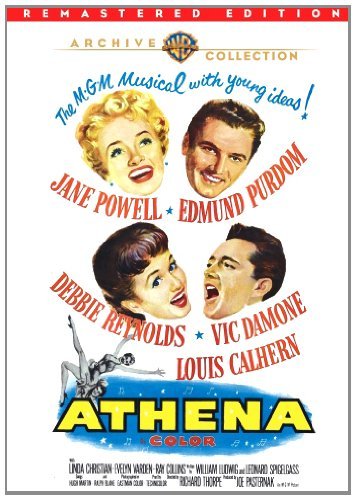 Athena (Remastered)/Powell/Reynolds/Damone@Dvd-R@Nr