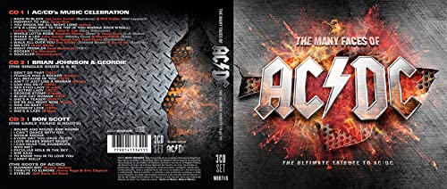 AC/DC Tribute / Many Faces of AC/DC/Various Artists@3 Cd