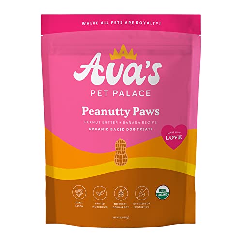 Ava's Pet Palace Dog Treats - Peanutty Paws