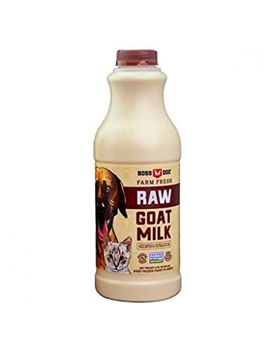 Boss Dog Meal Topper - Raw Goat Milk with Taurine