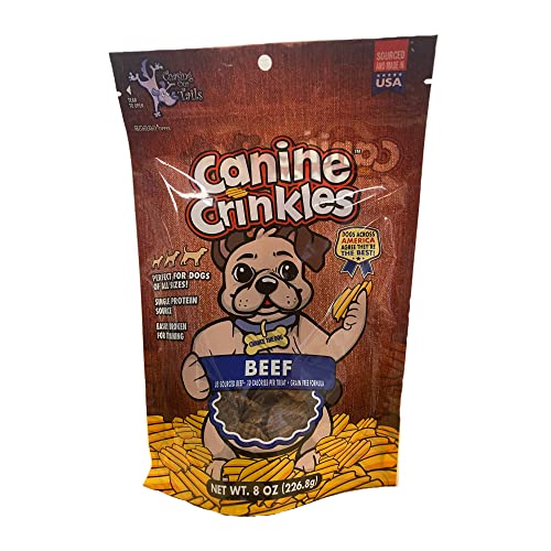 Chasing Our Tails Dog Treats - Canine Crinkles Beef