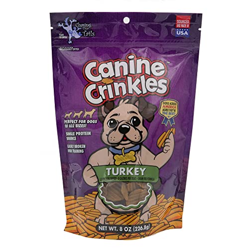 Chasing Our Tails Dog Treats - Canine Crinkles Turkey
