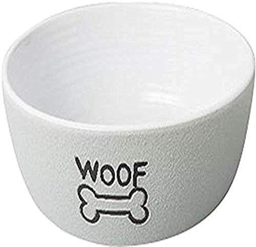 Ethical Pet Dog Dish - Woof Gray