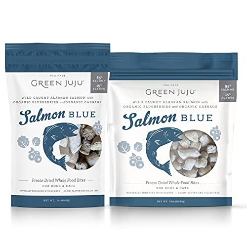 Green Juju Freeze Dried Whole Food Bites - Salmon