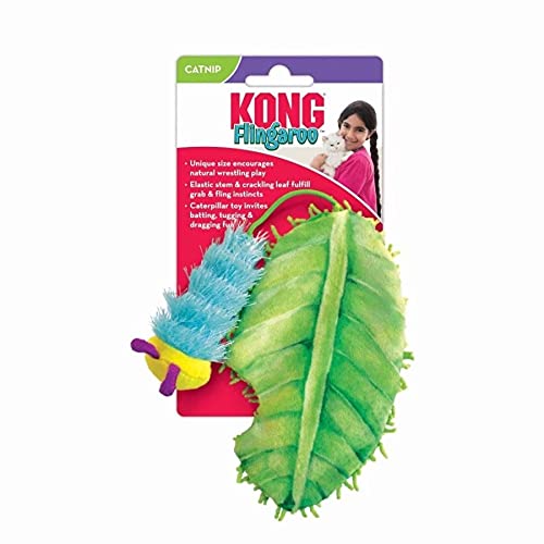 KONG Cat Toy - Flingaroo CATerpillar