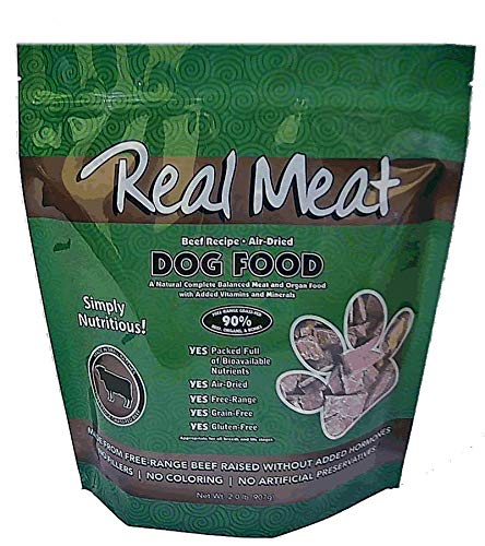 Real Meat Air Dried Dog Food - Beef