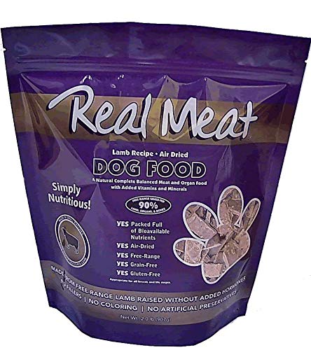Real Meat Air Dried Dog Food - Lamb