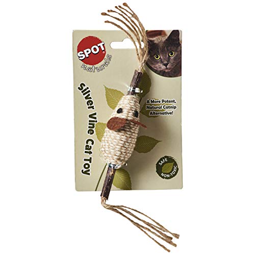 Ethical Cat Toy - Silver Vine Cord/Stick Assist