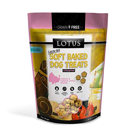 Lotus Soft Treats, 10 oz, Turkey