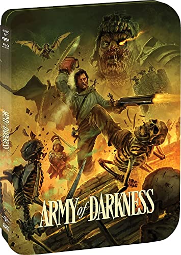 Army Of Darkness Army Of Darkness R 4k Uhd Blu Ray Steelbook Collectors Edition 4 Disc 1992 