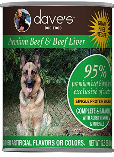 Dave's 95% Premium Meats™ Beef & Beef Liver Recipe Dog Food