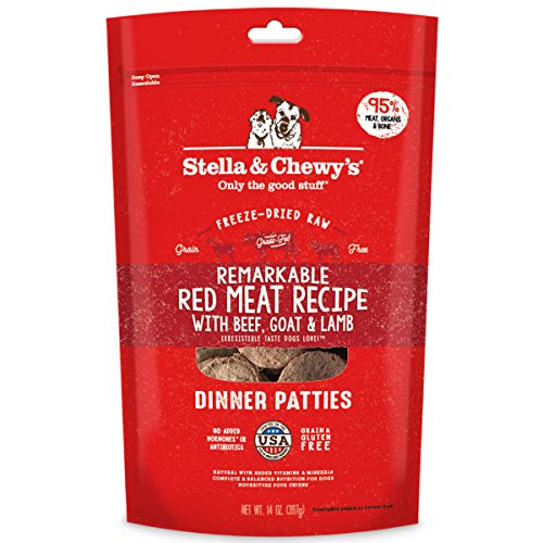 Stella & Chewy's Remarkable Red Meat Recipe Freeze-Dried Dinner Patties
