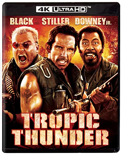 Tropic Thunder/Stiller/Black/Downey@4KUHD@R/ Theatrical Cut & Director’s Cut
