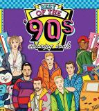 Walter Foster Creative Team The Best Of The '90s Coloring Book Color Your Way Through 1990's Art & Pop Culture 