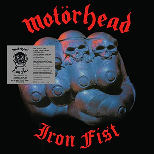 Motorhead Iron Fist (40th Anniversary Edition) 3lp 