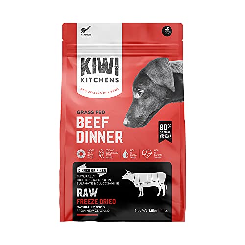 Kiwi Kitchens Freeze Dried Dog Food - Grass Fed Beef Dinner