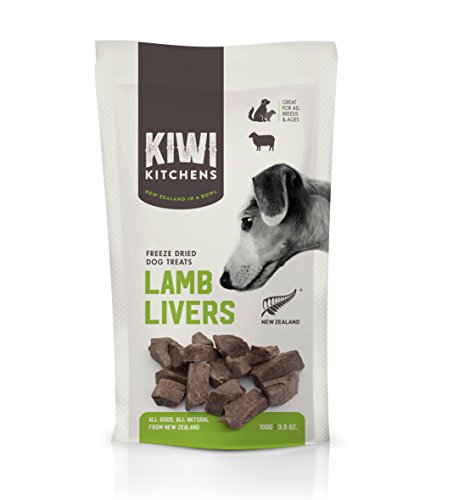 Kiwi Kitchens Freeze Dried Dog Treat - Lamb Liver