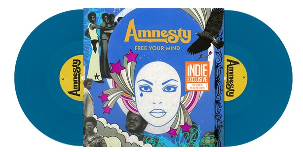 Amnesty/Free Your Mind (Turquoise Vinyl)