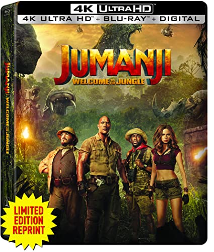 Jumanji: Welcome To The Jungle/Jumanji: Welcome To The Jungle@PG13@UHD/Blu-Ray