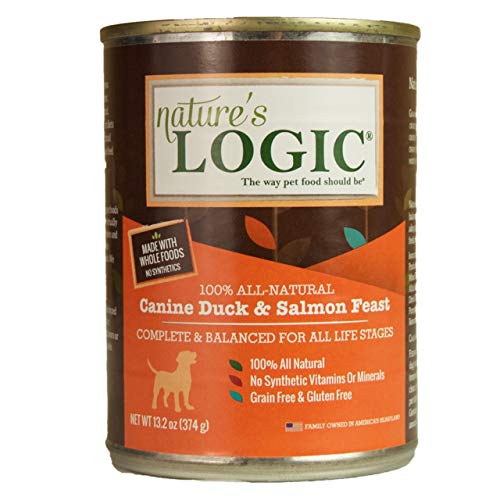 Nature's Logic Canine Duck & Salmon Feast Canned Dog Food