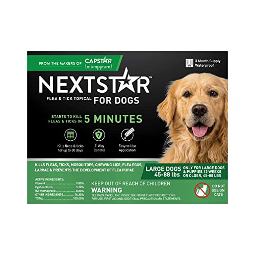 NextStar™ Flea & Tick Topical for Dogs-45 to 88 lb