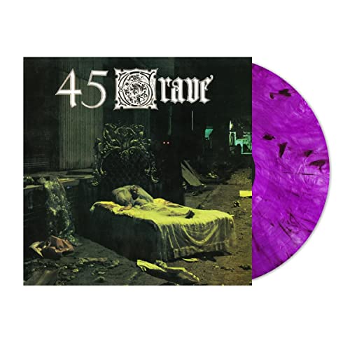 45 Grave/Sleep in Safety (PURPLE WITH BLACK STREAKS VINYL)