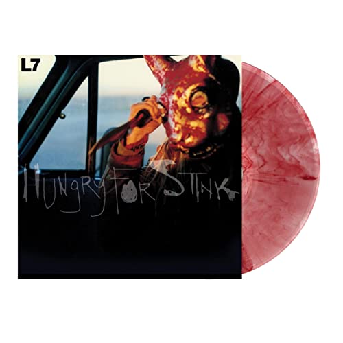L7/Hungry for Stink (CLEAR WITH RED STREAKS "BLOODSHOT" VINYL)