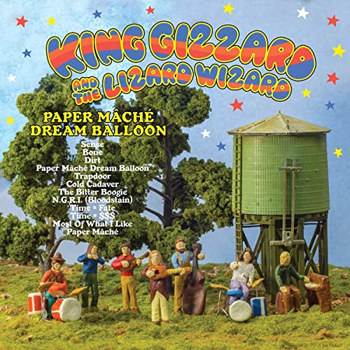 King Gizzard & The Lizard Wizard/Paper Mâché Dream Balloon (Fresh Lemon/Mango Wave Vinyl)@Deluxe 2 LP