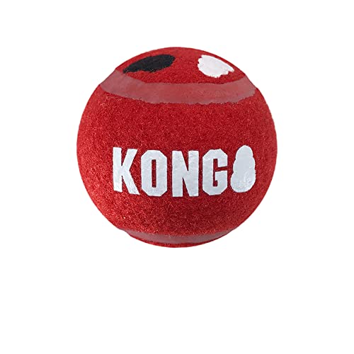 Kong Sgntr Sport Balls Med 3 Pk