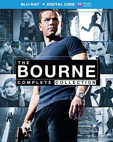 Bourne/Complete Collection@Blu-Ray/Digital/6 Disc/5 Bourne Movies