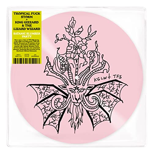 Tropical Fuck Storm & King Giz/Satanic Slumber Party - Pink S@Amped Exclusive
