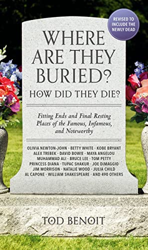 Tod Benoit Where Are They Buried? (2023 Revised And Updated) How Did They Die? Fitting Ends And Final Resting 