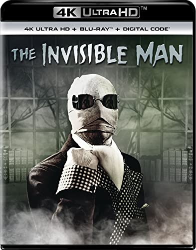 Invisible Man/Invisible Man@1933/4K-UHD/Blu-Ray/Digital/2 Disc