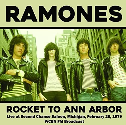 The Ramones/Rocket To Ann Arbor: Live at Second Chance Saloon, Michigan, February 26, 1979 - WCBN FM Broadcast (Red Vinyl)