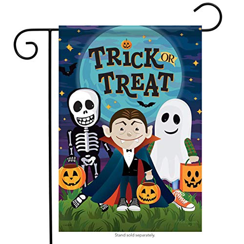 Carson Trick or Treat Boo Crew Halloween Garden Flag