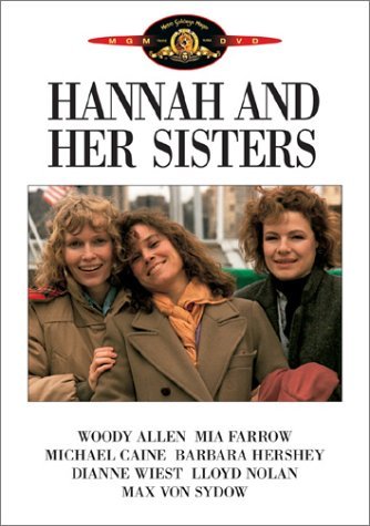 Hannah & Her Sisters Hershey Fisher Caine Farrow Wi DVD Pg13 