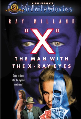 X-The Man With The X-Ray Eyes/Milland/Van Der Vlis/Stone/Hoy@Clr/Cc/Ws/Mult Sub@Nr/Midnite Movies