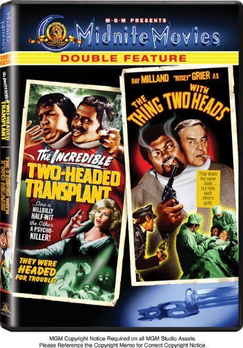 Incredible Two Headed Transpla/Mgm Double Feature@Ws@Nr/2 Dvd