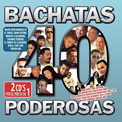 40 Bachatas Poderosas 40 Bachatas Poderosas 2 CD Set 
