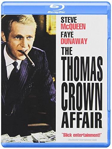 Thomas Crown Affair (1968) Mcqueen Dunaway Burke Weston Blu Ray Ws Mcqueen Dunaway Burke Weston 