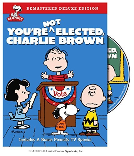 Peanutes You're Not Elected Charlie Brown DVD Nr 